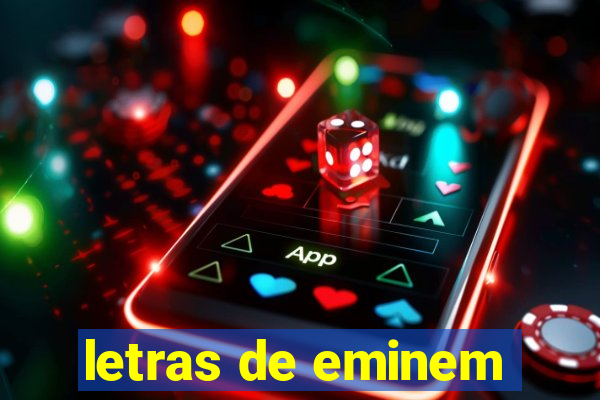 letras de eminem