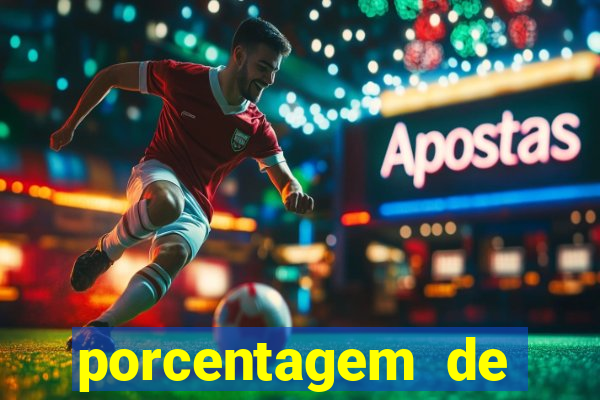 porcentagem de jogos pagantes slots