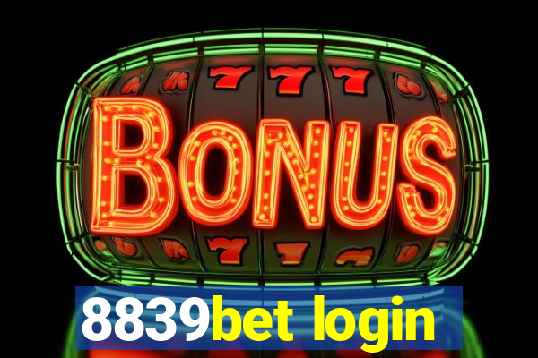 8839bet login