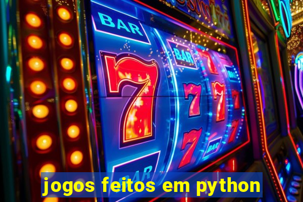 jogos feitos em python