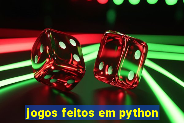 jogos feitos em python