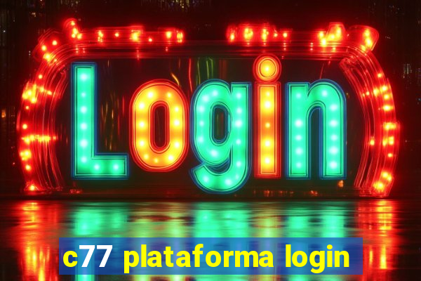 c77 plataforma login