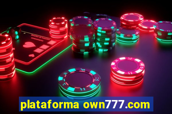 plataforma own777.com