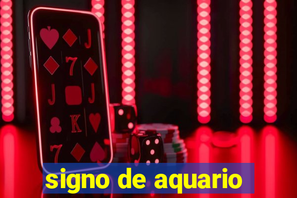 signo de aquario