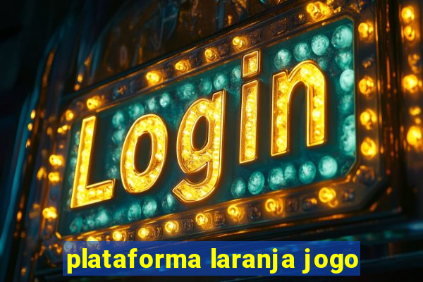 plataforma laranja jogo