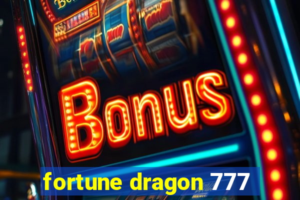 fortune dragon 777