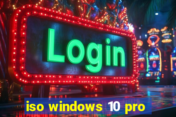 iso windows 10 pro