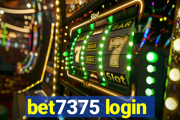 bet7375 login