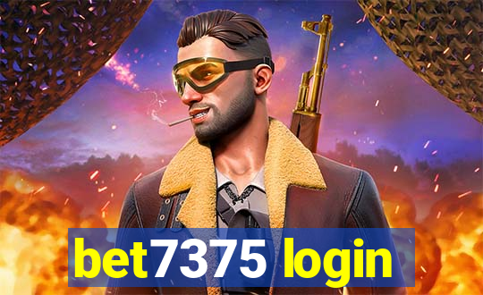 bet7375 login