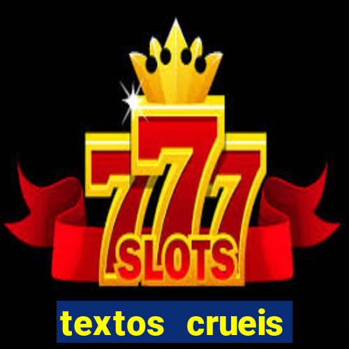 textos crueis demais pdf