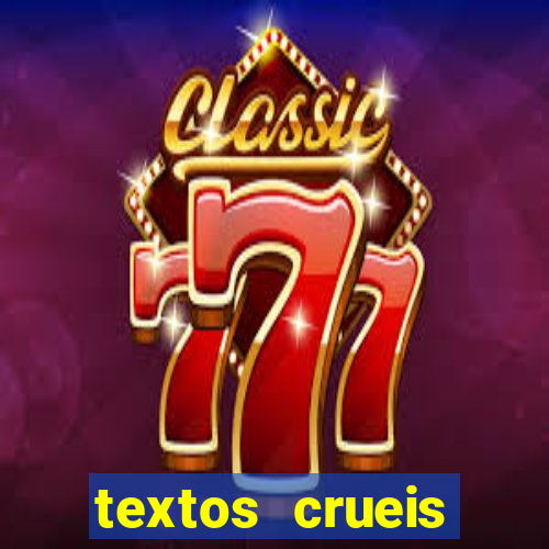 textos crueis demais pdf