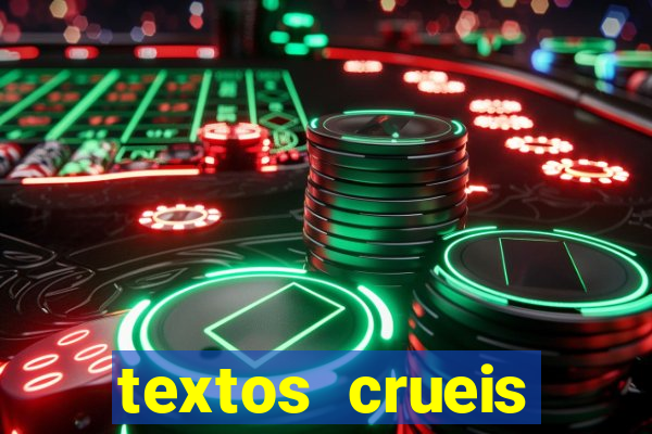 textos crueis demais pdf