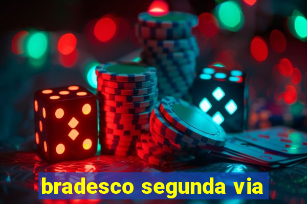 bradesco segunda via