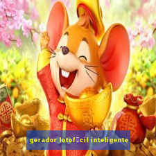 gerador lotof谩cil inteligente