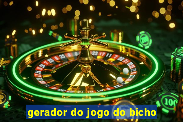 gerador do jogo do bicho