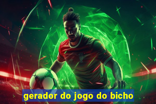 gerador do jogo do bicho