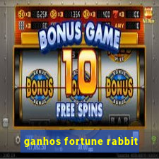 ganhos fortune rabbit