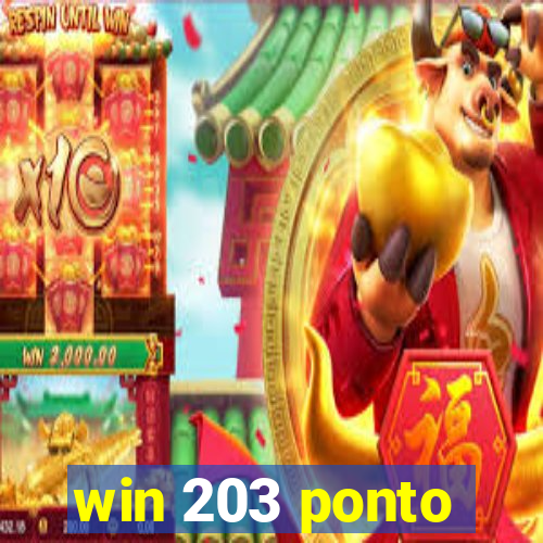 win 203 ponto