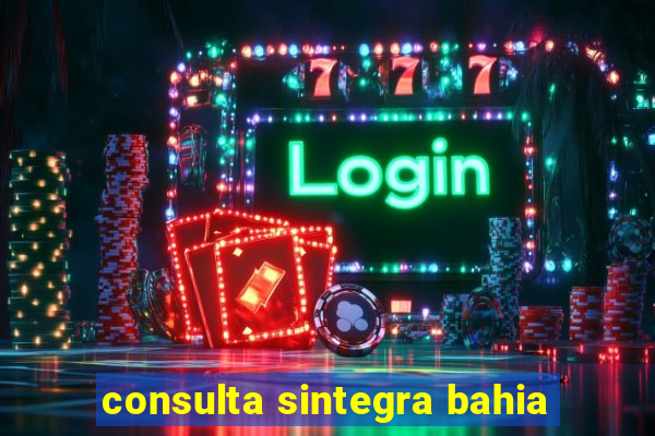 consulta sintegra bahia