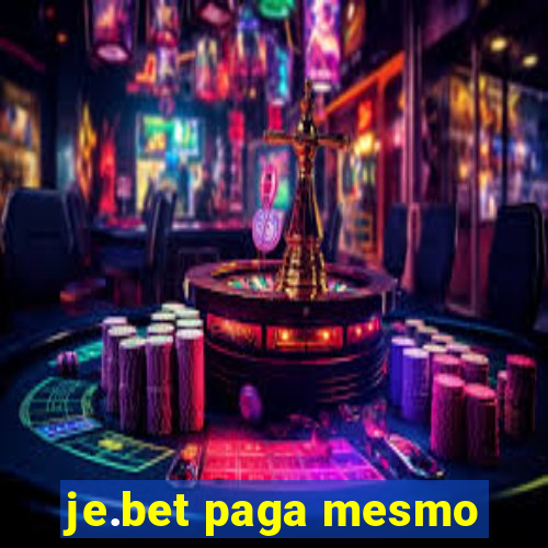 je.bet paga mesmo