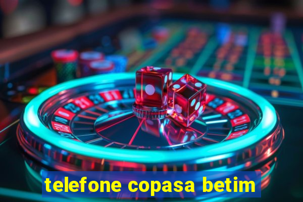 telefone copasa betim