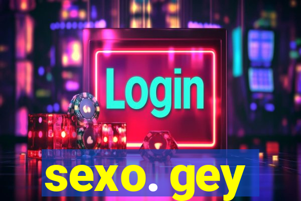 sexo. gey