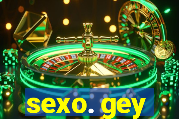 sexo. gey