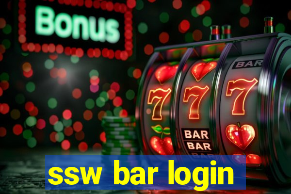 ssw bar login