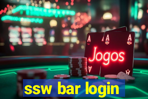 ssw bar login