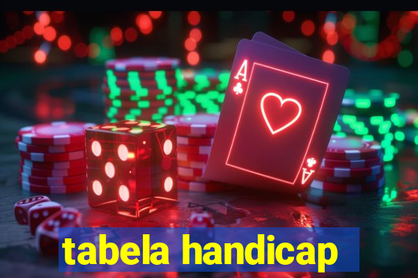 tabela handicap