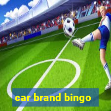 car brand bingo