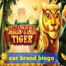 car brand bingo