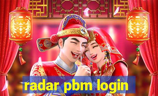 radar pbm login