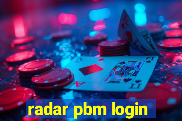 radar pbm login