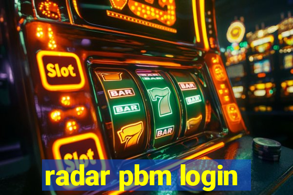 radar pbm login