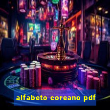 alfabeto coreano pdf