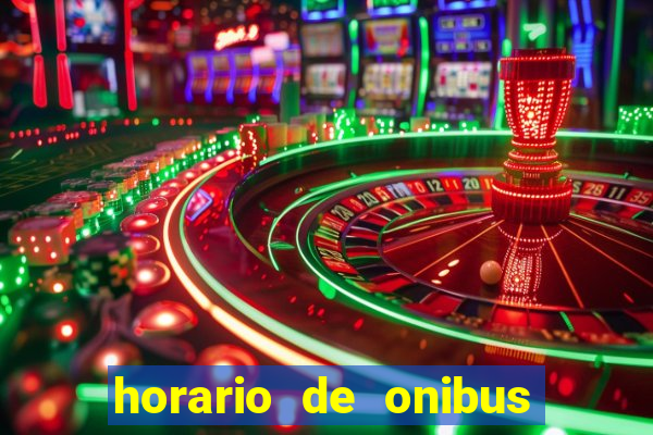 horario de onibus santos dumont x juiz de fora