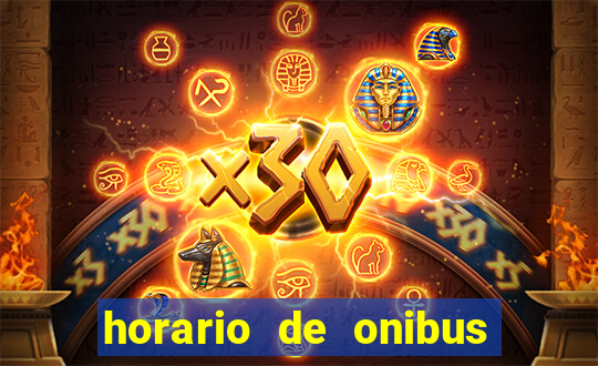 horario de onibus santos dumont x juiz de fora