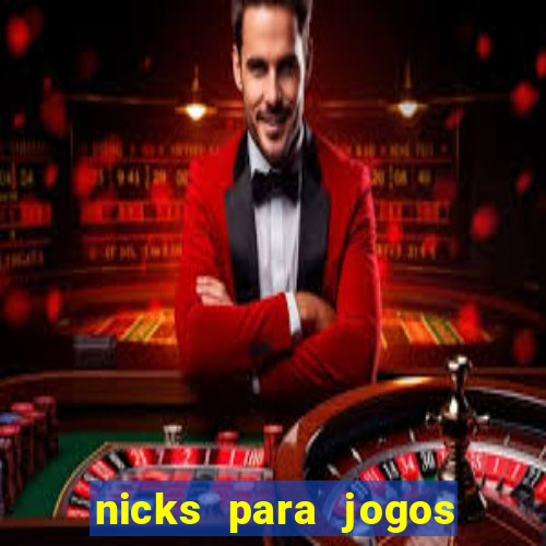 nicks para jogos de tiro