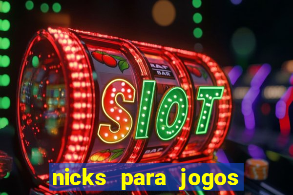 nicks para jogos de tiro