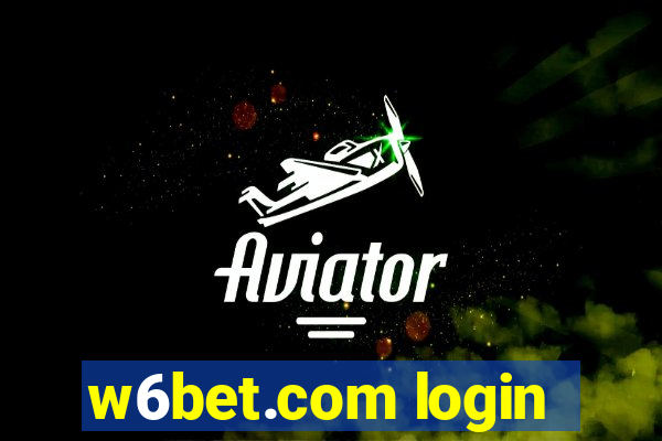 w6bet.com login