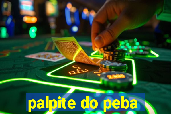 palpite do peba