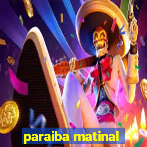 paraiba matinal