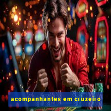 acompanhantes em cruzeiro