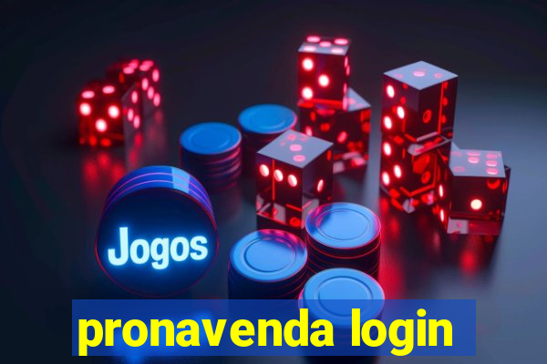 pronavenda login