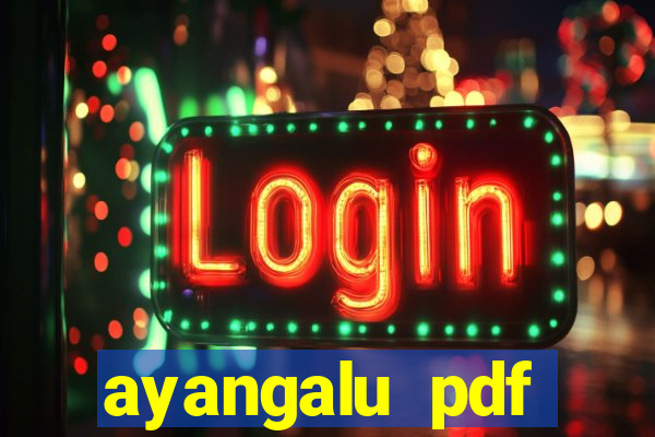 ayangalu pdf ayangalu orisha