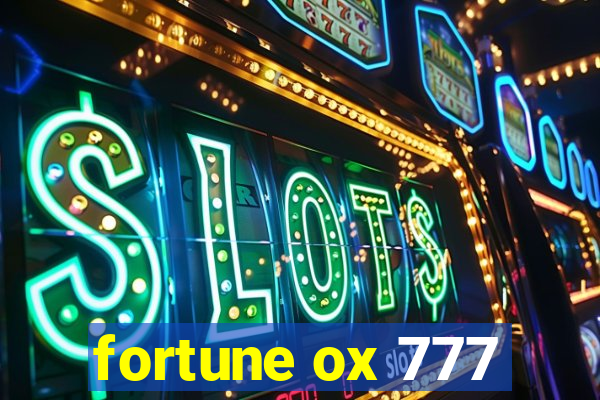 fortune ox 777