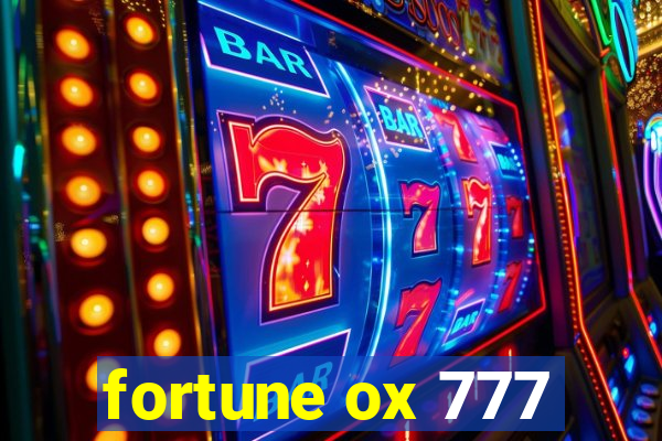 fortune ox 777