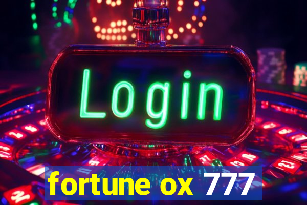 fortune ox 777