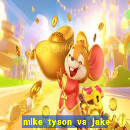 mike tyson vs jake paul assistir online